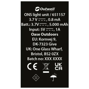 Outwell – ONS Light Unit Set – Lampe à LED destockage 18